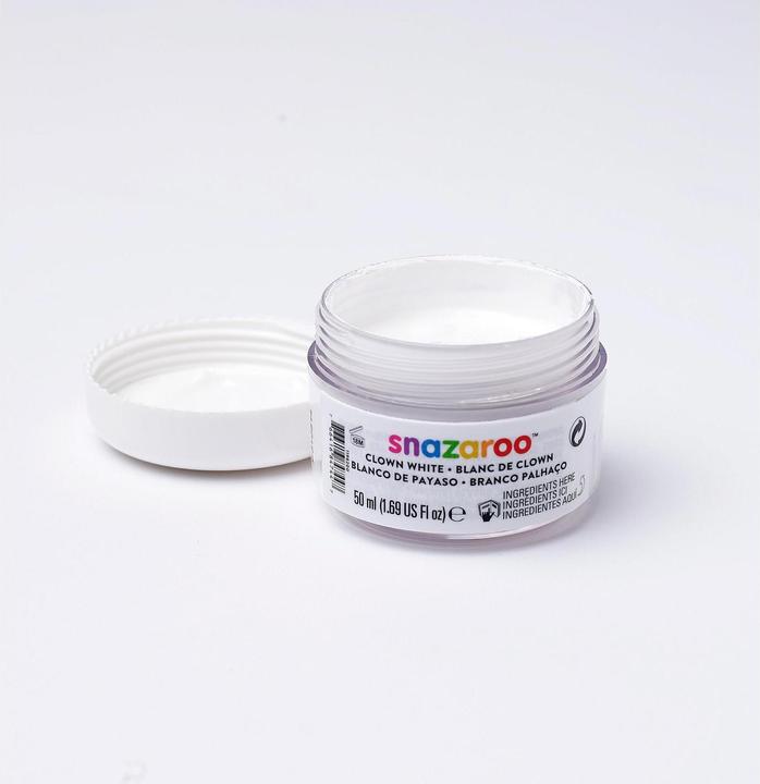 Immagine prodotto Snazaroo Effetto trucco clown bianco vaso da 50 ml
