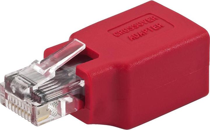 Produktbild Goobay RJ45 Crossover Modular Adapter CAT 5e (Kabel Zubehör, Netzwerk Zubehör)