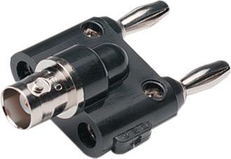 Immagine prodotto Pomona Electronics Adattatore BNC (femmina) a spine a banana doppie impilabili