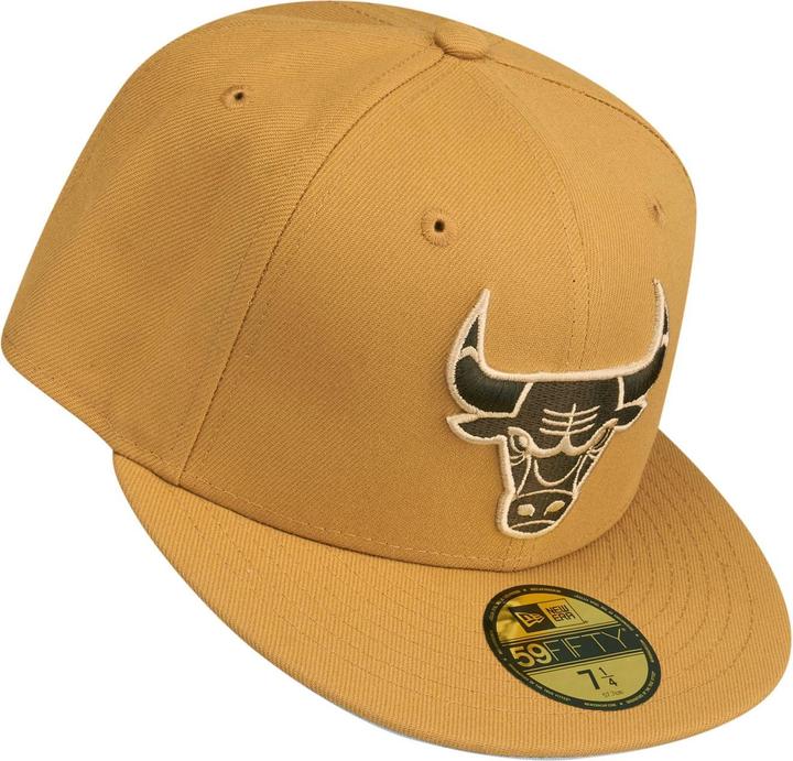 Actual product image New Era 59Fifty Cap - NBA Chicago Bulls tan brown - 7 1/4 (7 1/4)
