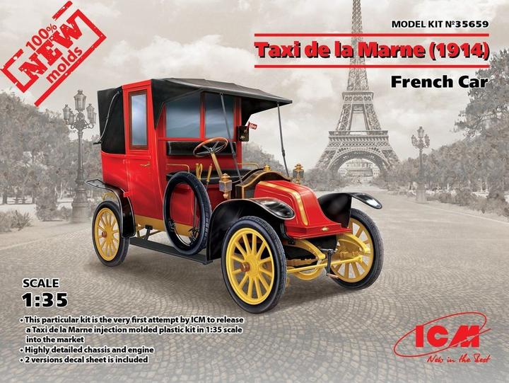 Productafbeelding ICM Taxi de la Marne(1914),Franse auto