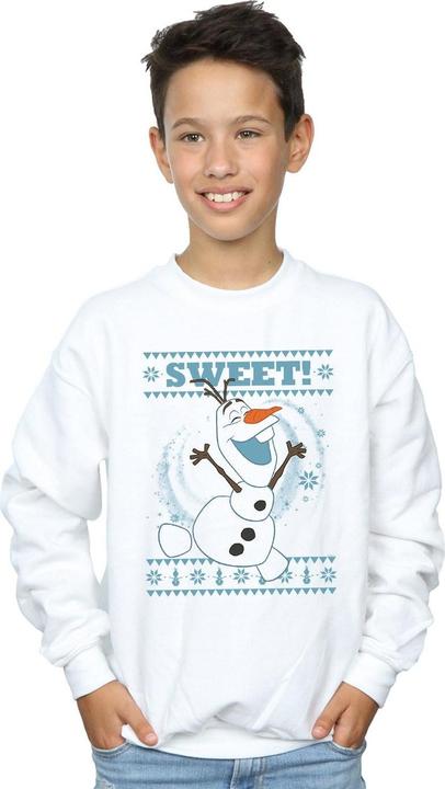 Immagine prodotto Disney Frozen Olaf Sweet Christmas Felpa Ragazzi (152, 158)