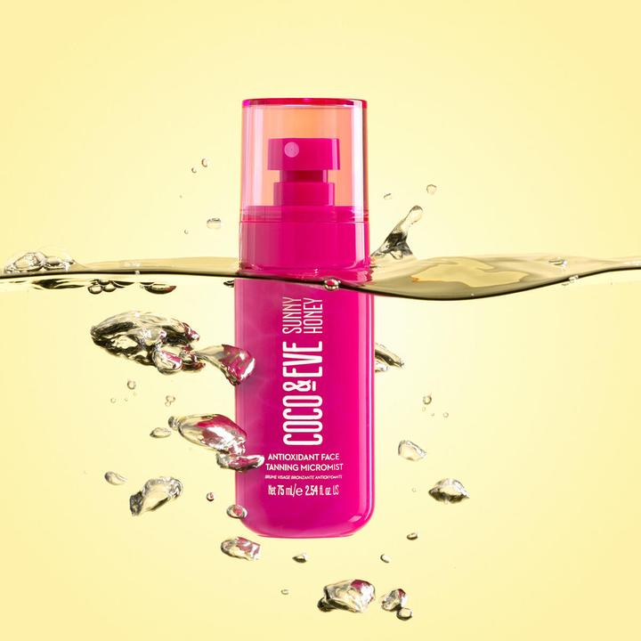 Immagine prodotto Coco & Eve Micromista abbronzante viso antiossidante al miele Sunny Honey (Spray autoabbronzante, 75 ml)