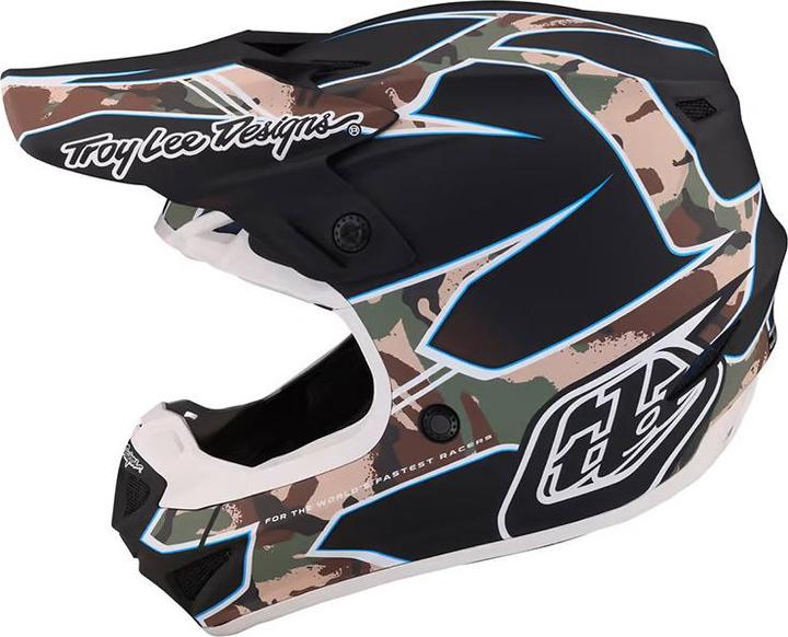Produktbild Troy Lee Designs SE4 Polyacrylite MIPS Helm, Matrix Camo, black, S | 55-56cm (55 - 56 cm)