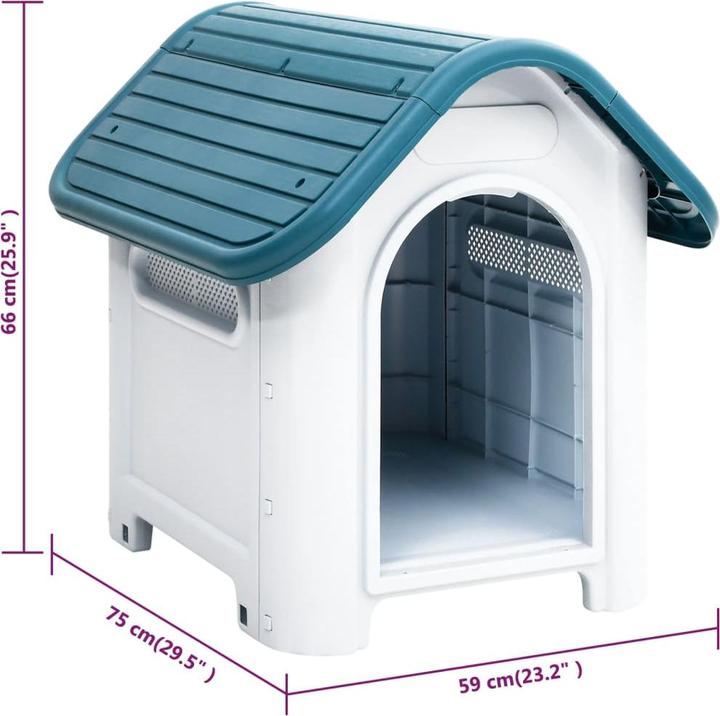 Actual product image VidaXL Pamila (Dog house)