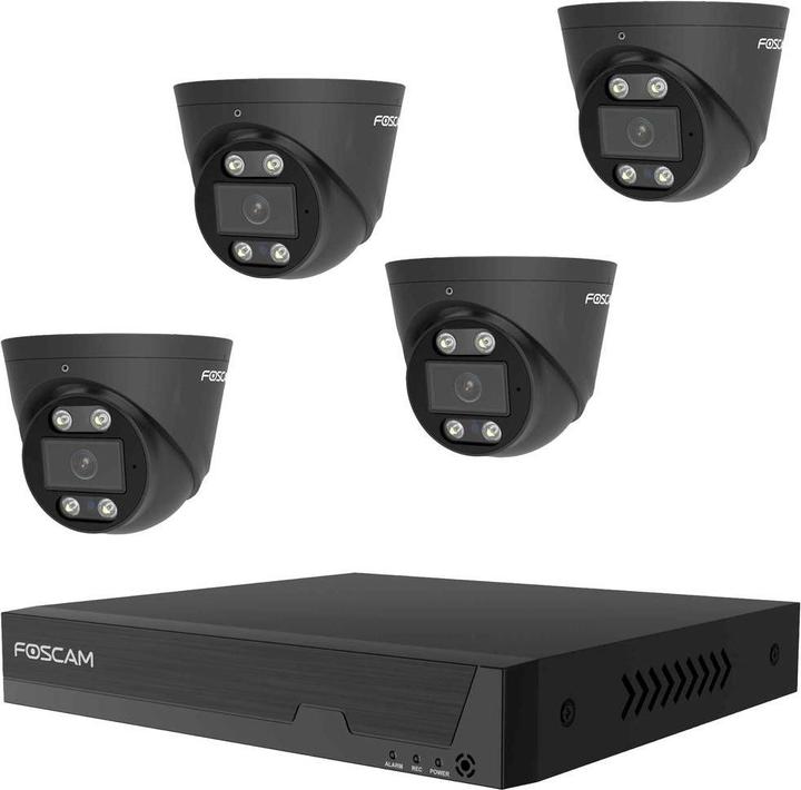 Produktbild Foscam FN 9108 E T4 2T (Black) (3840 x 2160 Pixels)