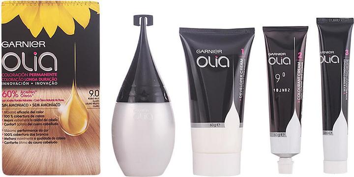 Produktbild Garnier OLIA Coloración Permanente #9,0 Rubio Muy claro 4 pz (9,0 Very Light Blonde)