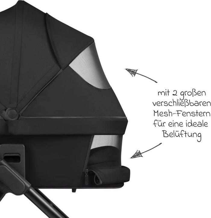Produktbild ABC Design 3in1 Kinderwagen-Set Samba - inkl. Babywanne