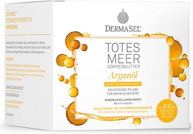 Produktbild DermaSel Körperbutter Arganöl (Body Butter, 200 ml)