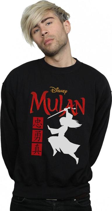Produktbild Disney Mulan Movie Warrior Silhouette Sweatshirt (L)