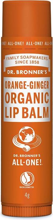 Actual product image Dr. Bronner's Lip Balm Orange-Ginger (Balm, 4 ml)