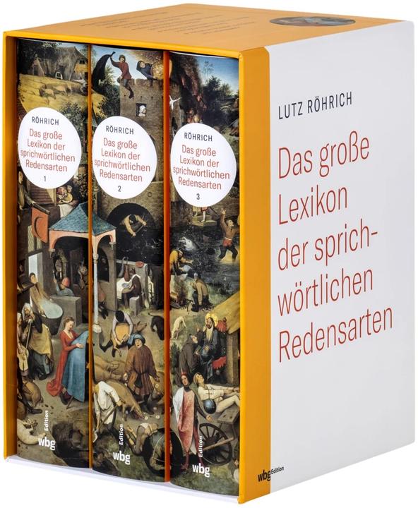 Immagine prodotto Lutz Röhrich: Das grosse Lexikon der sprichwörtlichen Redensarten (Tedesco, Werner Mezger, Lutz Röhrich, 2023)
