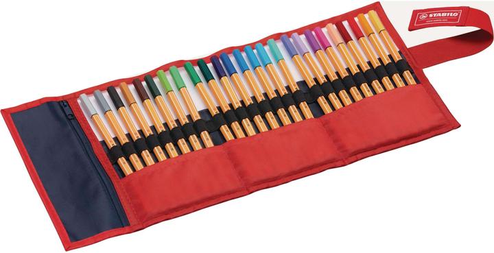 Produktbild STABILO point 88 Fineliner (Mehrfarbig, 25 x)