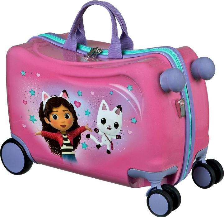 Immagine prodotto Van der Meulen Carrello cavalcabile della casa delle bambole di Gabby (Bagaglio a mano (fino a 50 litri))