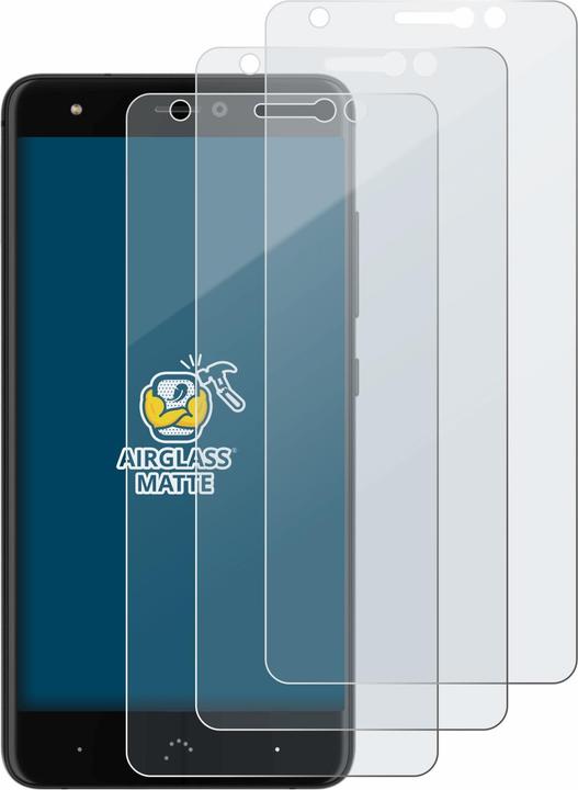 Image du produit BROTECT AirGlass Verre Mat (3 pièce(s), BQ Aquaris X Pro)