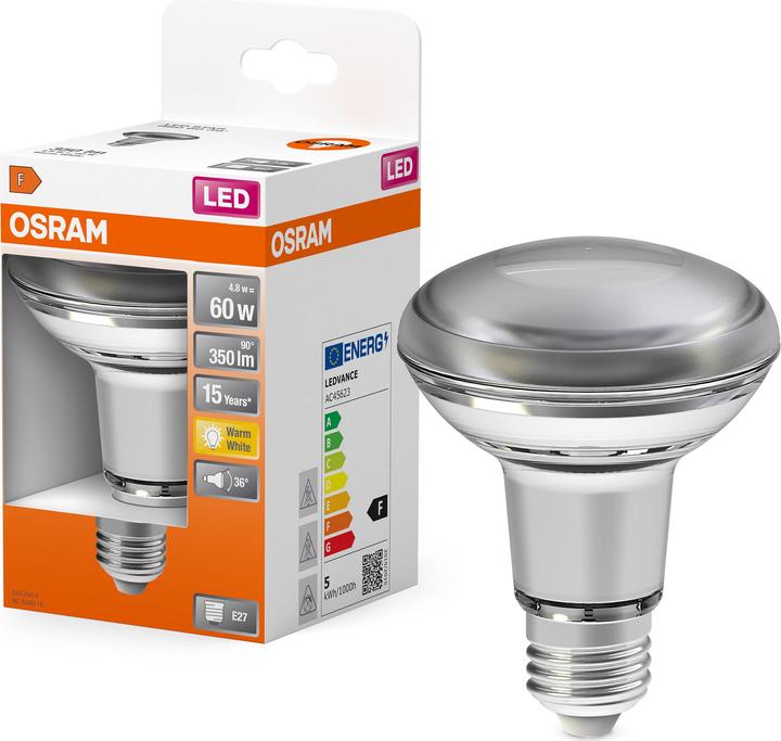 Actual product image Osram LED illuminant (E27, 4.30 W, 350 lm, 1 x, F)