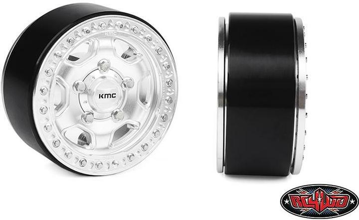 Actual product image Rc4Wd Rims KMC 1.7 Hex Beadlock 4 pieces