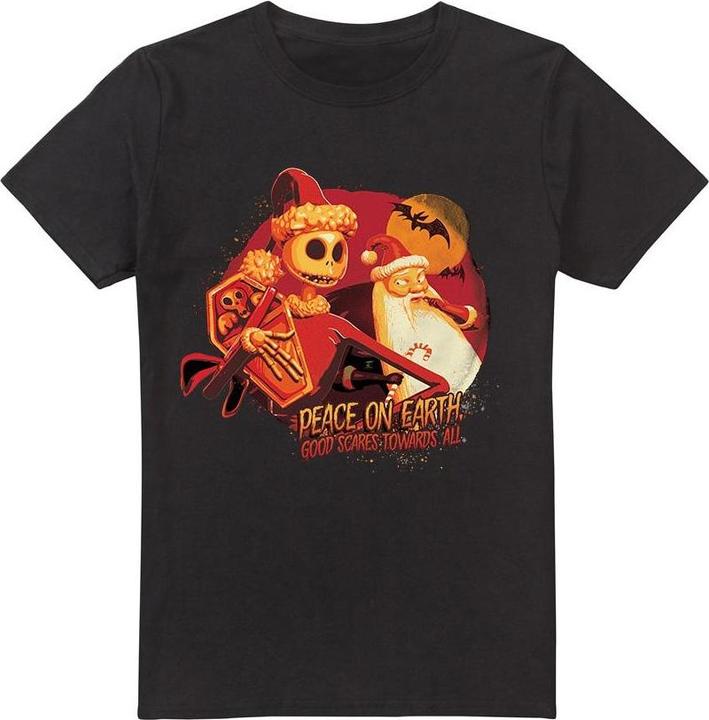 Immagine prodotto The Nightmare Before Christmas Good Scares Towards All Maglietta Uomo (L)