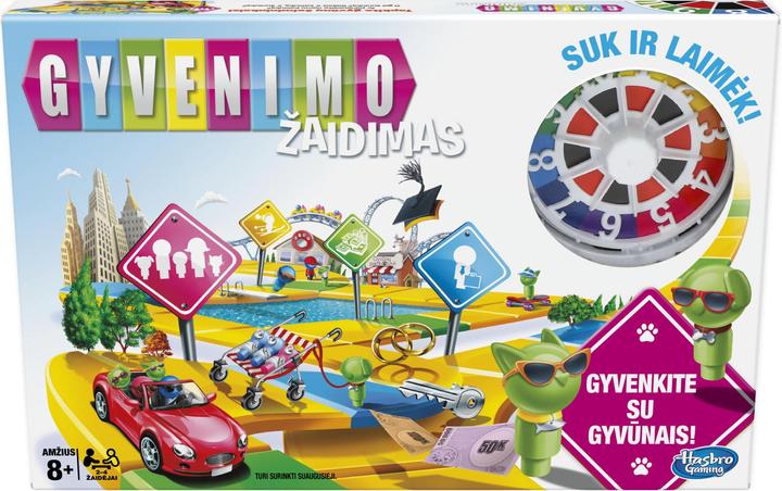 Actual product image Hasbro Game of Life, LT