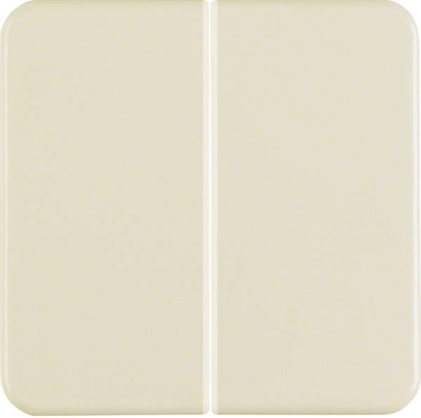 Actual product image Berker Rockers wg Up IP44 white, glossy 1552