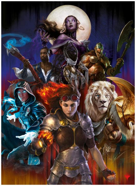 Actual product image Clementoni Puzzle 1000 Magic The Gathering (1000 pieces)