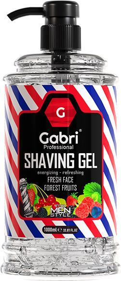Actual product image Gabri SHAVING GEL - FOREST FRUITS 1000 ml (Gel, 1000 ml)