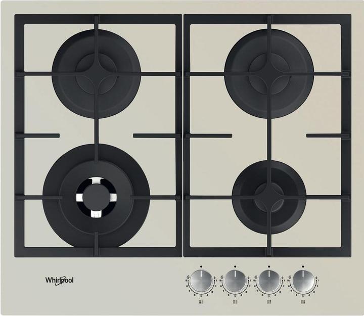 Whirlpool Gas Hob AKTL 629/S 60 cm Silver Dawn