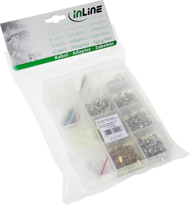 Actual product image InLine PC screw set, 550 pieces