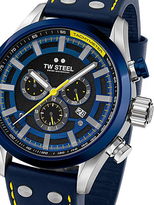 Produktbild TW-Steel SVS208 Fast Lane Chronograph Limited Edition 48mm 10ATM (Chronograph, 48 mm)