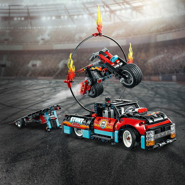 Produktbild LEGO Stunt-Show mit Truck und Motorrad (42106, LEGO Technic)
