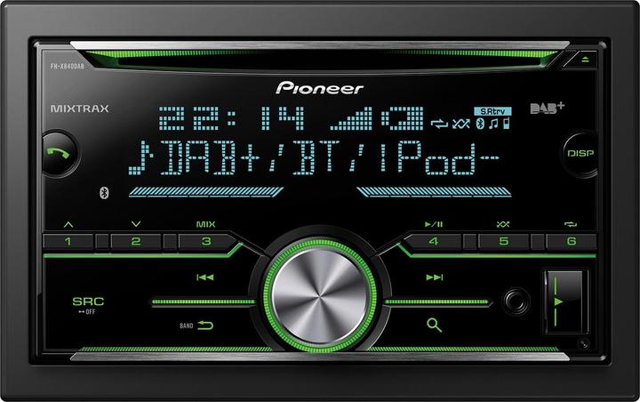 Pioneer Fh-X840dab (Voiture Android, MirrorLink)
