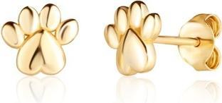 Produktbild JVD - Beautiful gold plated earrings Paws SVLE1606XH2GO00