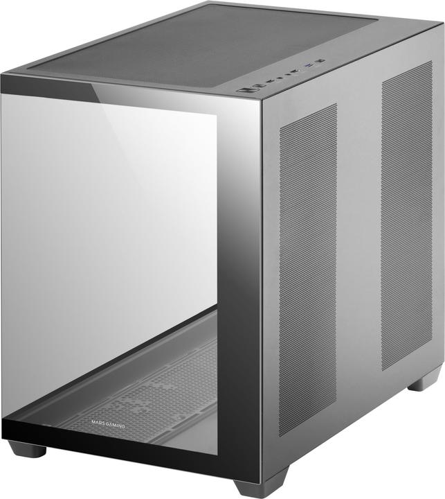 Produktbild Mars Gaming Boitier Grand Tour E-ATX MCV4 RGB avec panneaux vitrés (Noir) (ATX, mATX, Mini-ITX)
