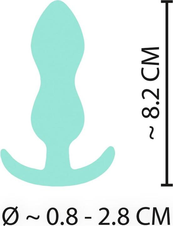 Actual product image Cuties Mini Butt Plug
