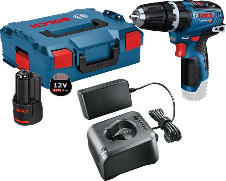 Bosch Hausgeräte Bosch Akku-Schlagbohrmaschine GSB 12V-35 / 1x 3,0 Ah Akku + Ladegerät in L (Rechargeable battery operated)