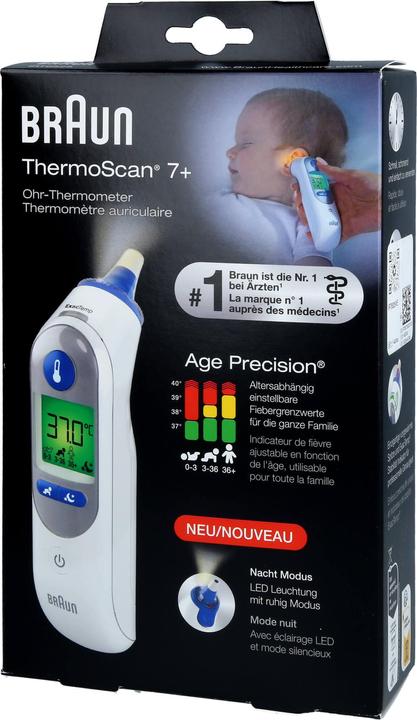 Immagine prodotto Braun ThermoScan 7+ (Auricolare)