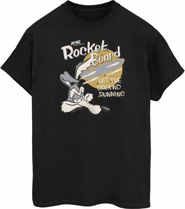 Immagine prodotto Looney Tunes Maglietta da uomo Rocket Board Wile E Coyote in cotone (XL)