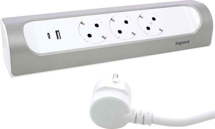 Produktbild Legrand Ecksteckdosenleiste (3 x, CEE 7/5, 1 m)