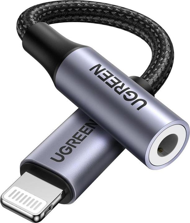 Immagine prodotto Ugreen Adattatore da fulmine a jack da 3,5 mm (Lightning, Presa da 3,5 mm)