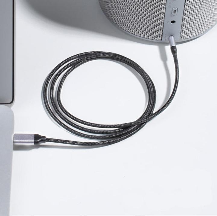 Produktbild Hermex USB-C zu AUX Adapter 0.5m AUX zu USB-C Kabel AUX Anschluss AUX Stecker (0.50 m)