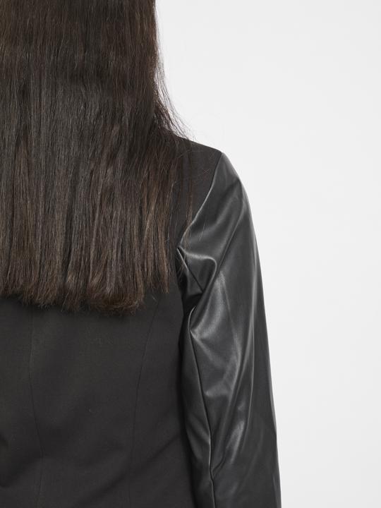 Produktbild Vila Kunstlederärmel Blazer (34)