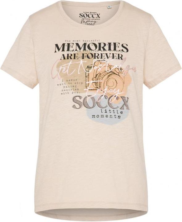 Soccx T-Shirt MEMORY LANE Kurzarmshirt