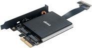 Actual product image Akasa AK-PCCM2P-04 - PCIe - M.2 - Black - Passive