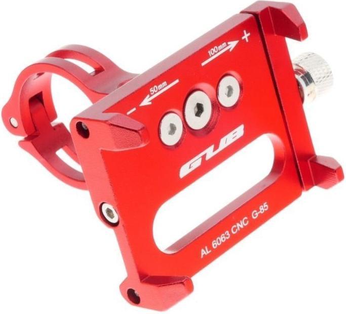 Image du produit Forcell Bicycle accessory Gub GUB bike holder for mobile phone G85 Aluminium red