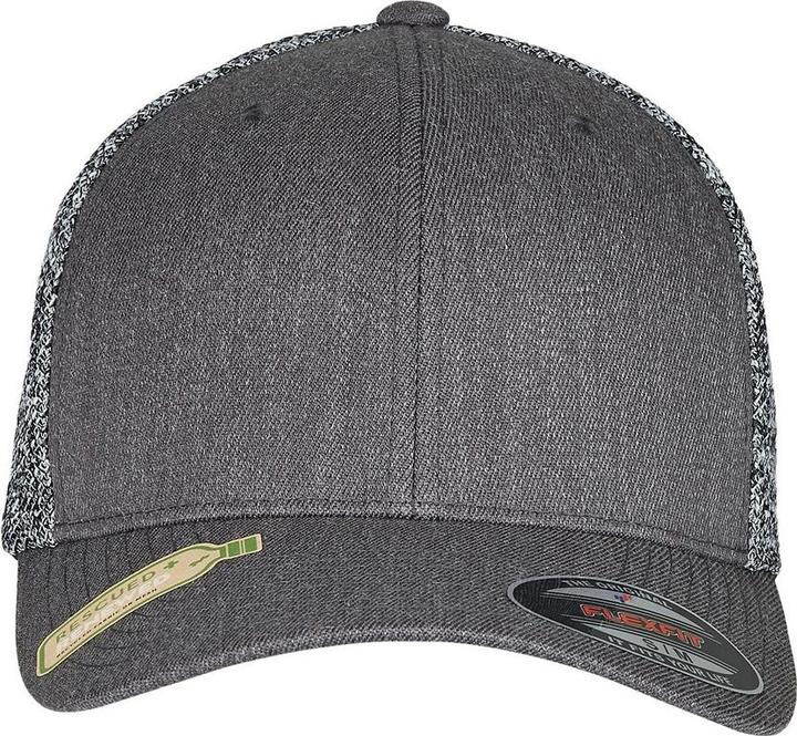 Actual product image Flexfit Unisex Adult Melange Trucker Cap (One size)