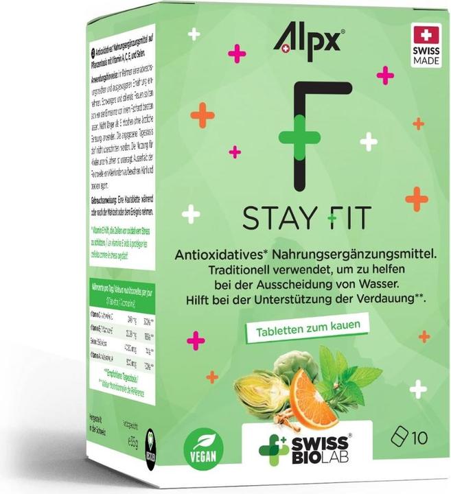 Produktbild Alpx STAY FIT (neu) Tabl (10 Stück, Tabletten, 47 g)