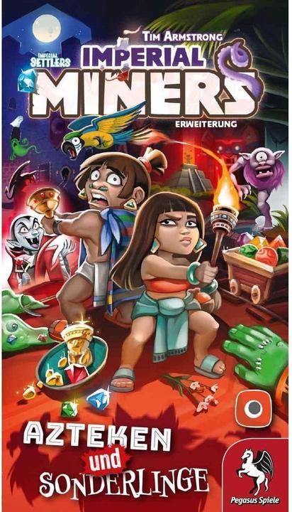 Immagine prodotto Pegasus Minatori Imperiali: Aztechi e Stranezze (Espansione) (Portal Games) (Tedesco)