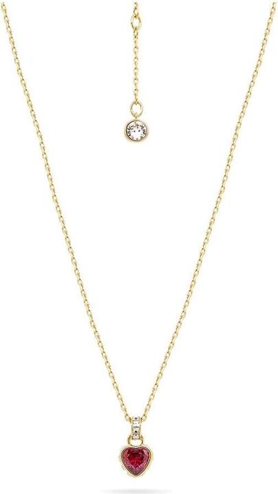Image du produit Swarovski Stilla Collier Coeur Rouge Or (Métal Swarovski, 38 - 43 cm)
