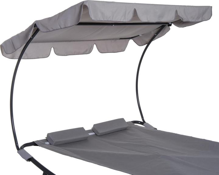 Actual product image Outsunny Double couch with roof (200 cm)