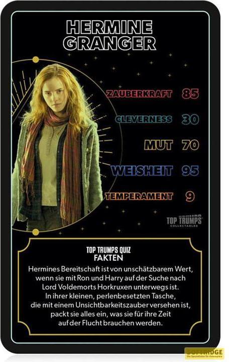 Produktbild Winning Moves Top Trumps Collectables Harry Potter Heroes of Hogwarts (Deutsch)